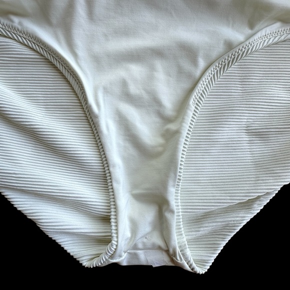 PRANA | NWOT MARTA OTTOMAN SWIM BOTTOM RIBBED HORCHATA SWIMSUIT | SIZE: MEDIUM - Picture 10 of 13